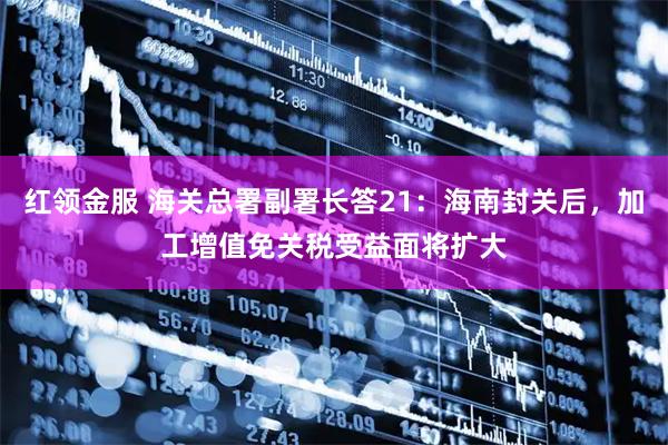 红领金服 海关总署副署长答21：海南封关后，加工增值免关税受益面将扩大