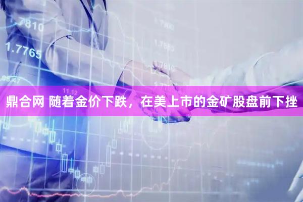 鼎合网 随着金价下跌，在美上市的金矿股盘前下挫